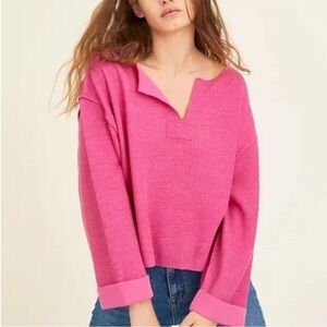 Urban Outfitters Boxy Pink Sweater